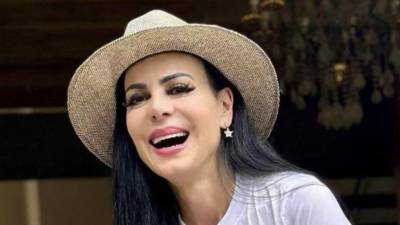 La actriz Maribel Guardia.