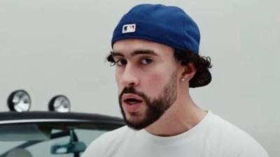 El cantante Bad Bunny.