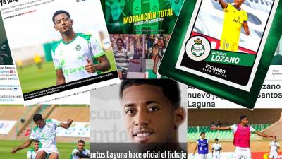“Es un jugadorazo”: Lo que dice la prensa mexicana sobre el fichaje del delantero hondureño Antony ‘Choco’ Lozano con el Santos Laguna para jugar en la Liga MX.