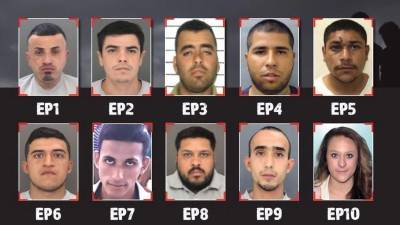 En la lista se encuentran nueve hombres y una mujer.