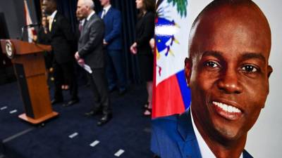 Fotografía en vida de Jovenel Moise.