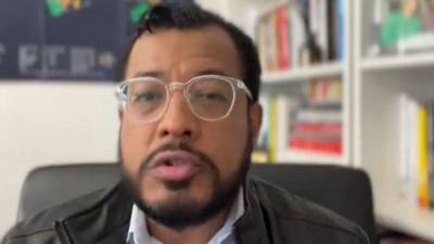 Félix Maradiaga, líder nicaragüense exiliado en los Estados Unidos.