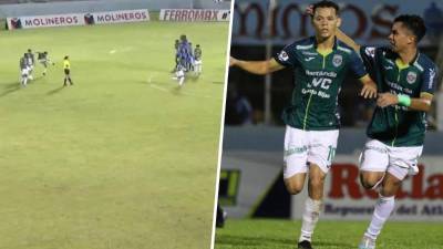 El golazo de tiro libre de Damin Ramírez en el Victoria-Marathón