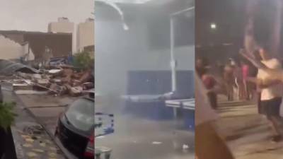 Medios locales dan cuenta de que trece personas resultaron heridas al volar una estructura durante un evento en el Hipódromo de Buenos Aires.