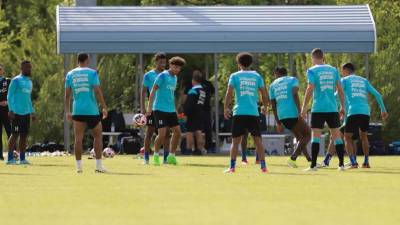 La Selección de Honduras sigue con su preparación en Dallas para el repechaje ante Costa Rica.