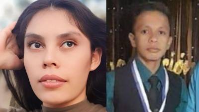 Fotos en vida de Elsa Nohemi Orellana y Josué Daniel Orellana.