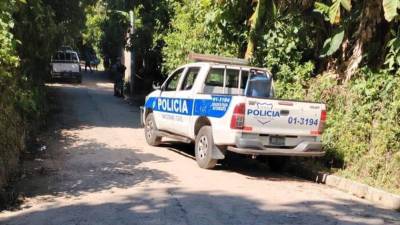 Escena del crimen.