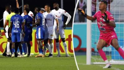El Olimpia no pasó del empate 1-1 contra un Victoria que contó con un gran Marlon Licona.