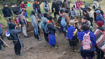 Frente a esta situación, el pueblo misak hizo un llamado urgente al Gobierno colombiano, los organismos de derechos humanos