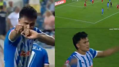 Denil Maldonado se destapa y anota su primer gol en la Liga de Rumania