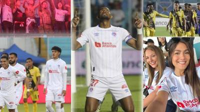 Las imágenes de la nueva goleada que metió Olimpia (4-0) contra el Génesis en el estadio Nacional Chelato Uclés, donde Jerry Bengtson se destapó con un doblete.