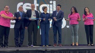 La inauguración de Retail Expo contó con la presencia de ejecutivos de Banco de Occidente, autoridades municipales, empresariales y por supuesto los organizadores.