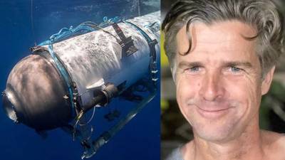 Karl Stanley (derecha) advirtió de un sonido anormal en el Titán.