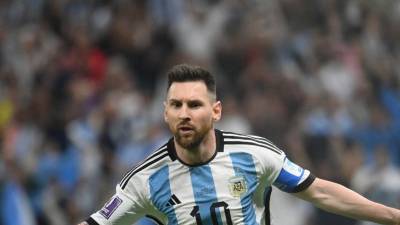 Lionel Messi anotó dos goles contra Francia su décimo tercer gol en mundiales y se metió al top 4 de los máximos goleadores en las Copas del Mundo.