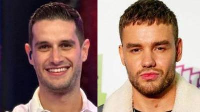 El youtuber Adrián Marcelo y el fallecido cantante Liam Payne.