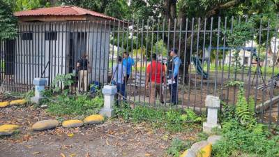 Este es el parque en el que fue encontrada la mujer.