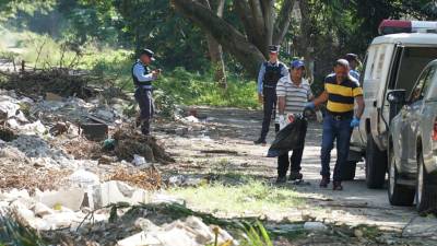 El cuerpo de una persona fue encontrado la mañana de este jueves en el bordo de la colonia Jardines del Valle de San Pedro Sula, Cortés.