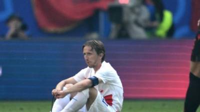 Luka Modric terminó decepcionado tras el empate de Albania vs Croacia.