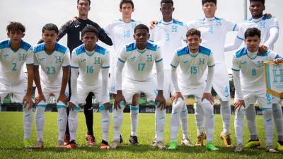 La selección de Honduras marcha invicta en lo que va del Premundial Sub-20 de Concacaf.