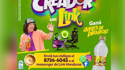 “Destapá tu lado creador” con LINK y gana muchos premios.