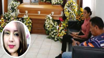 Nemesys Yorleny Aguilar fue velada en una funeraria de San Pedro Sula y ayer la sepultaron en un cementerio de esta ciudad.