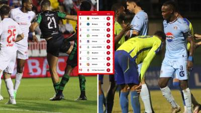 Tabla de posiciones del Torneo Apertura 2024 de la Liga Nacional de Honduras.