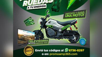 Desde ya puedes “Ponerle ruedas a tu energía”.