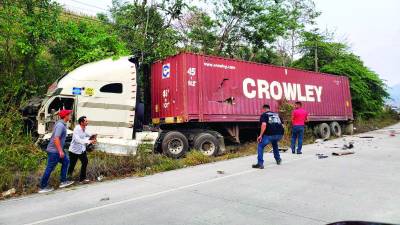 El fatal accidente ocurrió a cinco minutos de la ciudad de La Entrada.