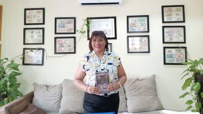 Silvia Loredo, escritora y abogada hondureña