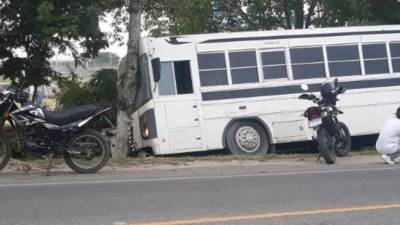 Escena del accidente en la carretera CA-13.