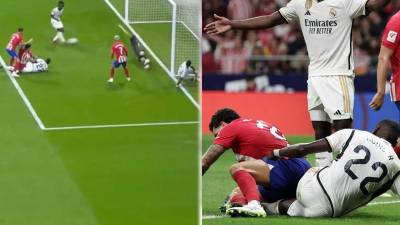La polémica del gol anulado a Camavinga en el derbi Atlético-Real Madrid.