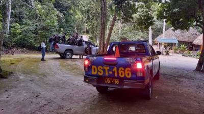 Elementos de la Policía y el Ejército de Guatemala realizaron la búsqueda del turista desaparecido en Tikal.