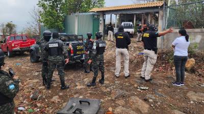 Allanamientos hechos por el Ministerio Público.