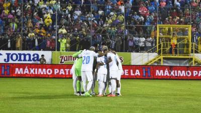 El partido entre Honduras y México se jugó este viernes en el Estadio Morazán de San Pedro Sula.