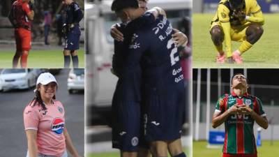 Las imágenes de los triunfos de Motagua sobre Juticalpa FC y del Marathón contra el Génesis en Comayagua, en la octava jornada el Torneo Apertura 2024 de la Liga Nacional de Honduras.