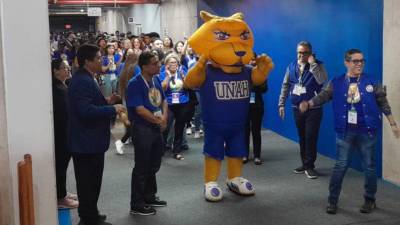 Rector, Odir Fernández en la inauguración del Festival Universitario de la Cultura y el Arte para la Identidad Nacional.