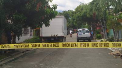 La vivienda donde fue encontrada muerta la mujer está ubicada en la 25 calle de la colonia Montefresco.