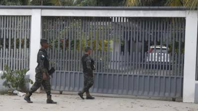 Vivienda del alcalde Adán Fúnez en Tocoa, Colón.