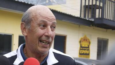 Miguel Falero atendió a los medios de comunicación previo a la salida del Real España para el partido ante el Olancho FC.