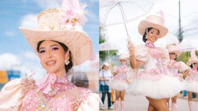 Con elegancia, alegría y un derroche de tradición, las palillonas del Instituto Departamental de Oriente (IDO), de Danlí, El Paraíso, se convirtieron en protagonistas de las celebraciones de los desfiles patrios, luciendo imponentes trajes que combinaron delicadeza, brillo y elementos inspirados en el arte y la identidad hondureña. Fotos: Alejandro Amador Avilez.