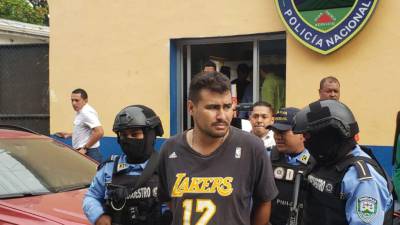 Momentos de la detención de Marco Antonio González Martínez (32), alias “Coyote”.