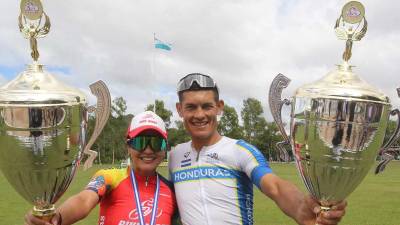 Giselle y Fred fueron los ganadores de la Vuelta Ciclística de El Heraldo 2023.