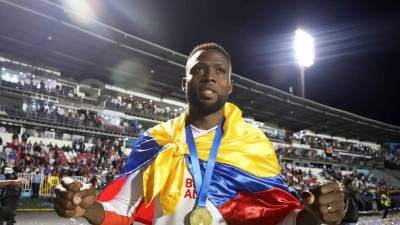 Yustin Arboleda anotó dos goles en la ida, los cuales fueron vitales para la vuelta ante Marathón en la final del Yankel Rosenthal.