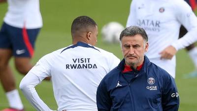 Christophe Galtier, entrenador del París Saint-Germain (PSG).