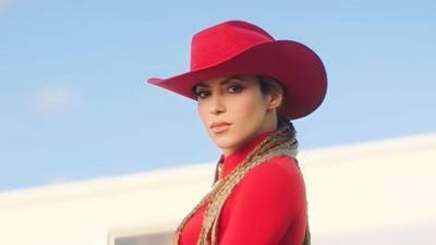 Shakira en su nuevo video musical.
