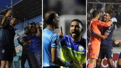 Las imágenes del partido que le ganó Motagua (1-0) a los Potros del Olancho FC en la tercera jornada de la Copa Centroamericana 2023 en el estadio Nacional Chelato Uclés.