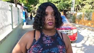 La joven hondureña ante los medios de comunicación se identificó con su apellido Zúniga.