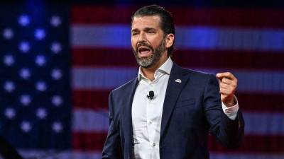 Donald Trump Jr., hijo mayor del expresidente Donald Trump.