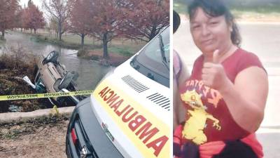 El percance dejó cinco hondureños más heridos, entre ellos un hijo de la fallecida.