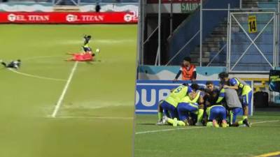 Error de Rougier y Mónico aprovecha: Así fue el gol del Olancho ante Motagua